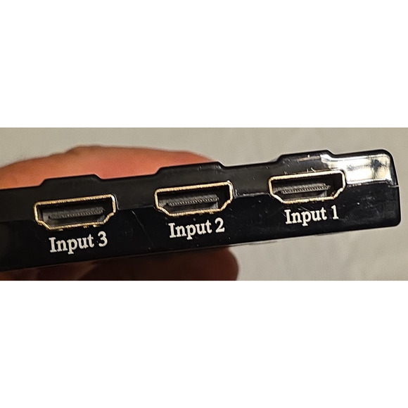 3 Port HDMI Splitter Cable 1080P Switch Switcher Hub Adapter for HDTV - Picture 4 of 4